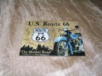 Plechový magnet U.S.Route 66