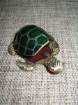 Šperkovnice zelená želva