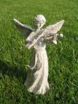 Třpytivý anděl s loutnou - malý